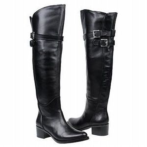 BCBG Roost Leather Knee High Boots